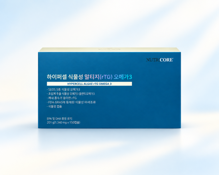 추석선물 추천 | 뉴트리코어 하이퍼셀 식물성 알티지 오메가3 rTG 150캡슐 5개월분 가격과 성분 정리