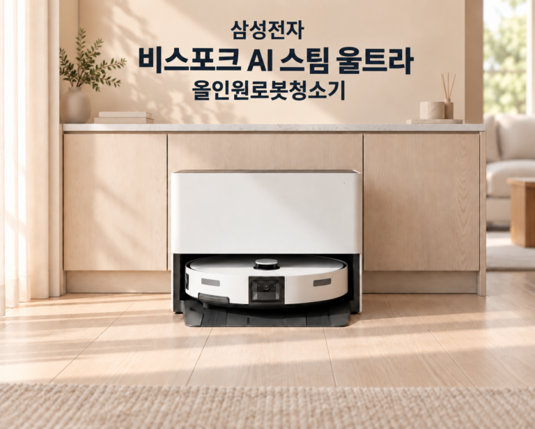 삼성 비스포크 AI 스팀 울트라 VR90F01SAG 후기｜2026 직배수 로봇청소기 가격과 스펙